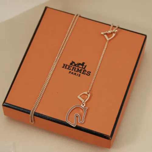 Wholesale Hermes Necklaces #1440890 $29.00 USD, Wholesale Quality Replica Hermes Necklaces