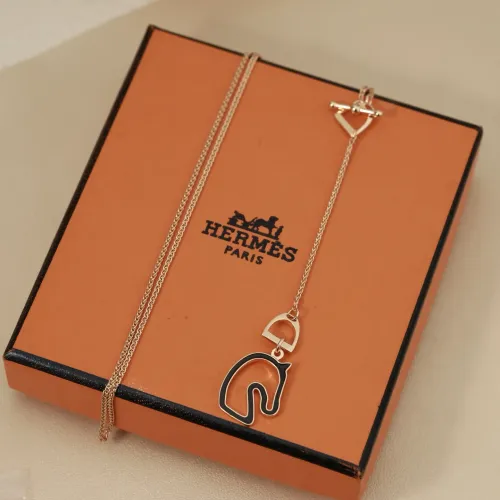 Wholesale Hermes Necklaces #1440893 $29.00 USD, Wholesale Quality Replica Hermes Necklaces