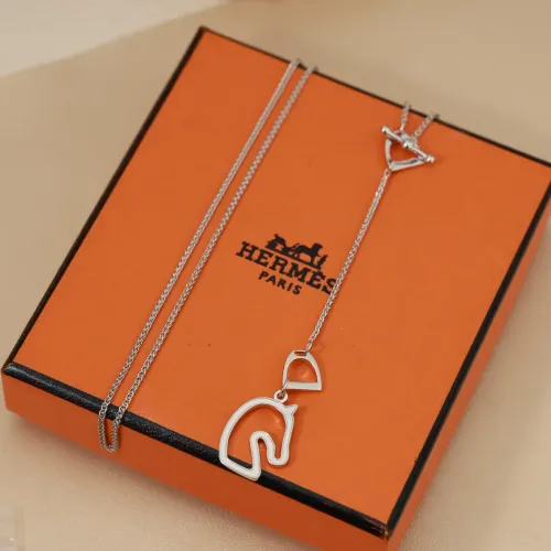 Wholesale Hermes Necklaces #1440895 $29.00 USD, Wholesale Quality Replica Hermes Necklaces