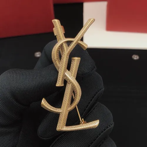 Wholesale Yves Saint Laurent Brooches For Women #1440900 $27.00 USD, Wholesale Quality Replica Yves Saint Laurent Brooches