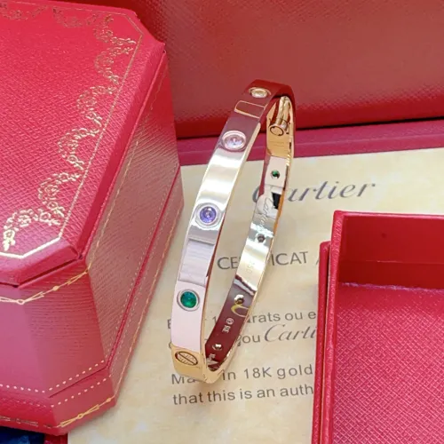 Replica Cartier bracelets In Rose Gold #1440979 $36.00 USD for Wholesale