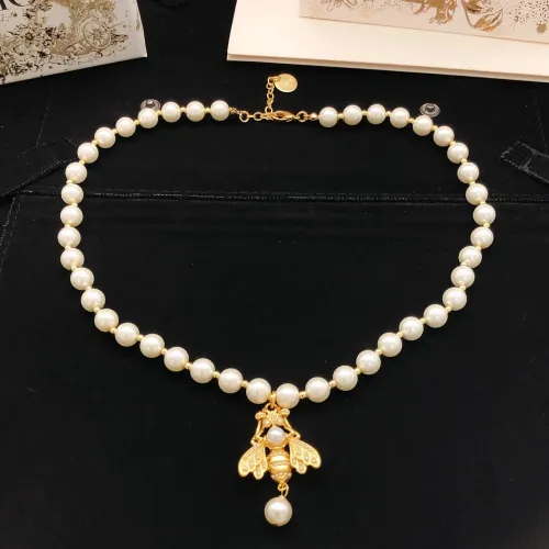 Wholesale Christian Dior Necklaces For Women #1441007 $27.00 USD, Wholesale Quality Replica Christian Dior Necklaces