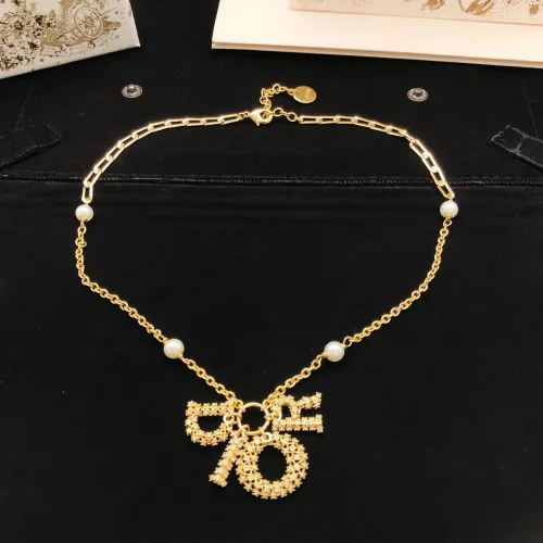Wholesale Christian Dior Necklaces #1441018 $29.00 USD, Wholesale Quality Replica Christian Dior Necklaces