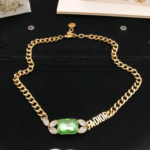 Wholesale Christian Dior Necklaces #1441022 $29.00 USD, Wholesale Quality Replica Christian Dior Necklaces