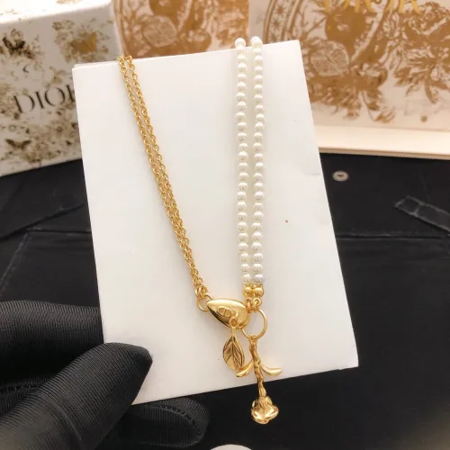 Replica Christian Dior Necklaces For Women #1441023 $29.00 USD for Wholesale