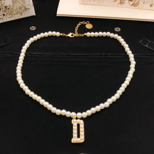 Wholesale Christian Dior Necklaces For Women #1441027 $29.00 USD, Wholesale Quality Replica Christian Dior Necklaces