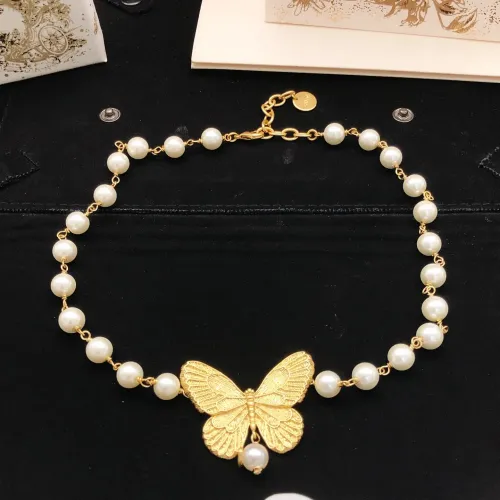 Wholesale Christian Dior Necklaces For Women #1441035 $32.00 USD, Wholesale Quality Replica Christian Dior Necklaces