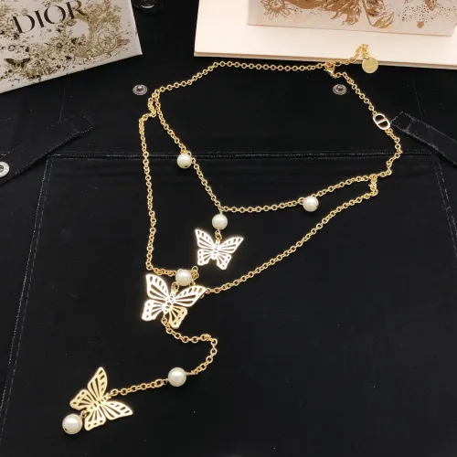 Wholesale Christian Dior Necklaces For Women #1441036 $32.00 USD, Wholesale Quality Replica Christian Dior Necklaces