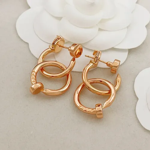 Wholesale Cartier Earrings For Women #1441052 $34.00 USD, Wholesale Quality Replica Cartier Earrings