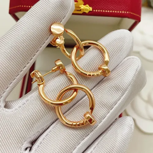 Replica Cartier Earrings For Women #1441052 $34.00 USD for Wholesale