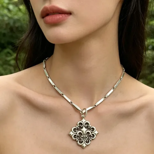 Replica Chrome Hearts Necklaces #1441102 $42.00 USD for Wholesale