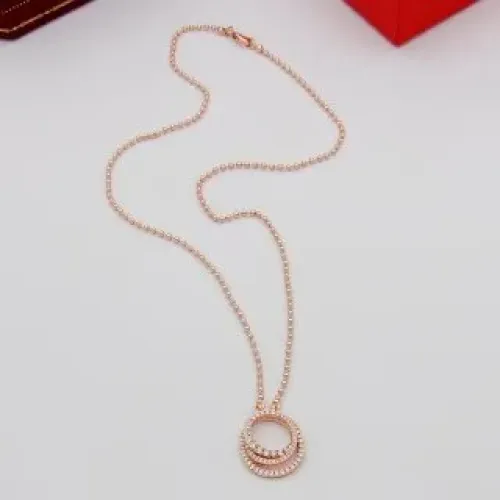Wholesale Cartier Necklaces #1441237 $45.00 USD, Wholesale Quality Replica Cartier Necklaces
