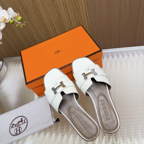 Replica Hermes Slippers For Women #1441314 $80.00 USD for Wholesale