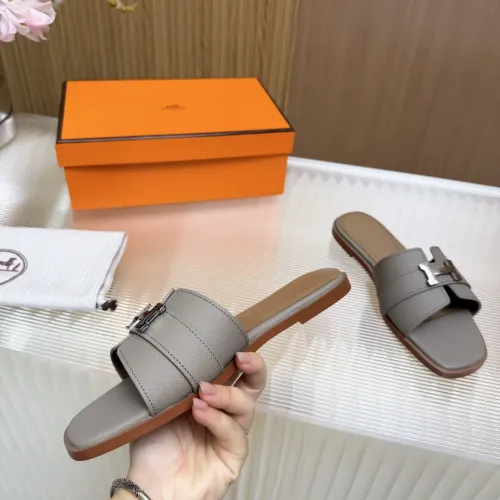 Replica Hermes Slippers For Women #1441315 $80.00 USD for Wholesale
