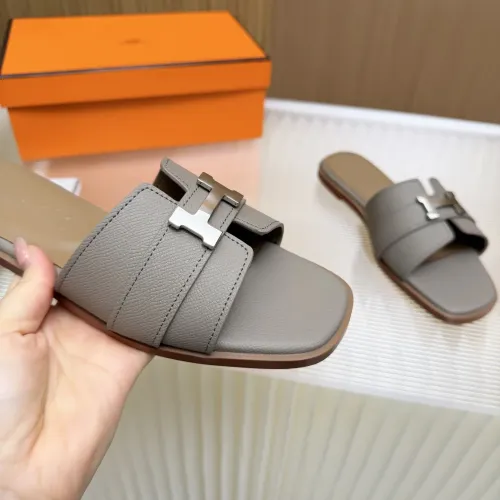 Replica Hermes Slippers For Women #1441315 $80.00 USD for Wholesale