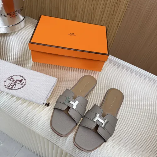 Replica Hermes Slippers For Women #1441315 $80.00 USD for Wholesale