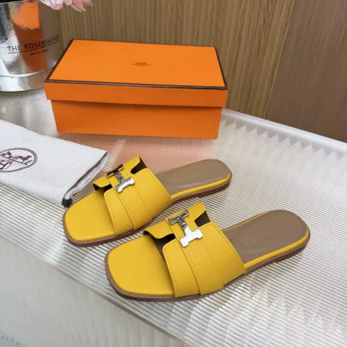 Wholesale Hermes Slippers For Women #1441316 $80.00 USD, Wholesale Quality Replica Hermes Slippers