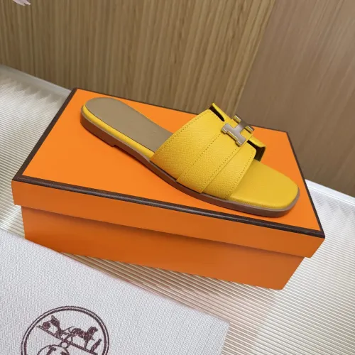 Replica Hermes Slippers For Women #1441316 $80.00 USD for Wholesale