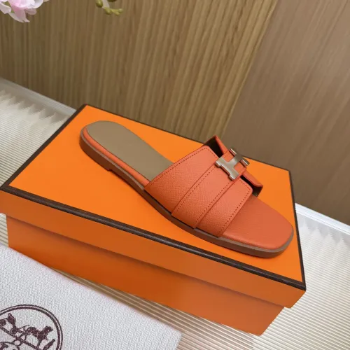 Replica Hermes Slippers For Women #1441317 $80.00 USD for Wholesale