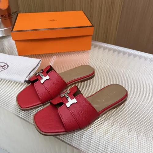 Wholesale Hermes Slippers For Women #1441320 $80.00 USD, Wholesale Quality Replica Hermes Slippers