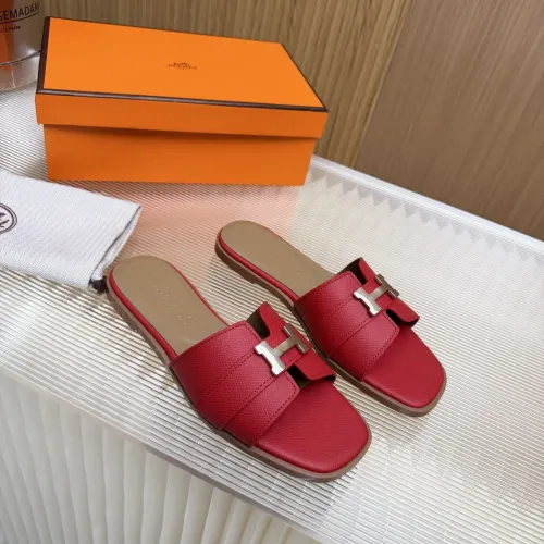 Replica Hermes Slippers For Women #1441320 $80.00 USD for Wholesale
