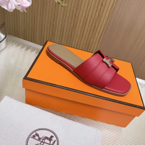 Replica Hermes Slippers For Women #1441320 $80.00 USD for Wholesale