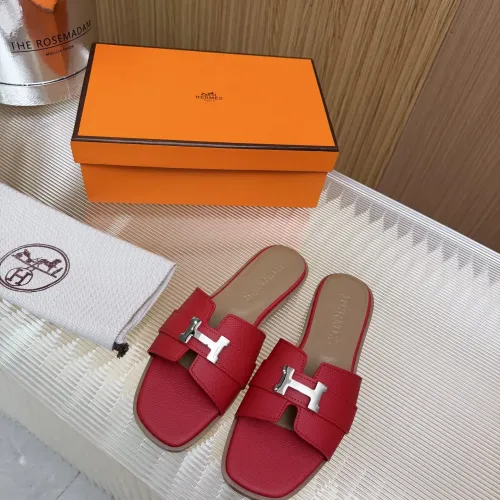 Replica Hermes Slippers For Women #1441320 $80.00 USD for Wholesale