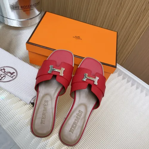 Replica Hermes Slippers For Women #1441320 $80.00 USD for Wholesale