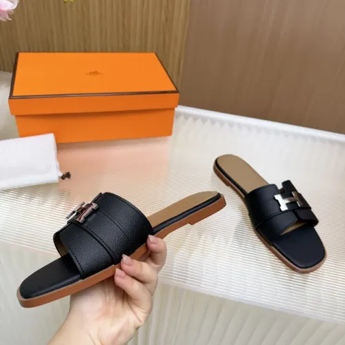 Replica Hermes Slippers For Women #1441321 $80.00 USD for Wholesale