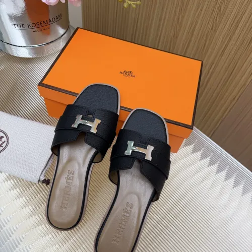 Replica Hermes Slippers For Women #1441321 $80.00 USD for Wholesale