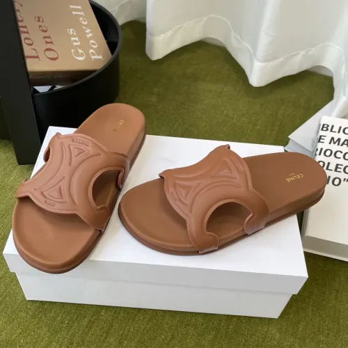 Wholesale Celine Slippers For Women #1441336 $100.00 USD, Wholesale Quality Replica Celine Slippers