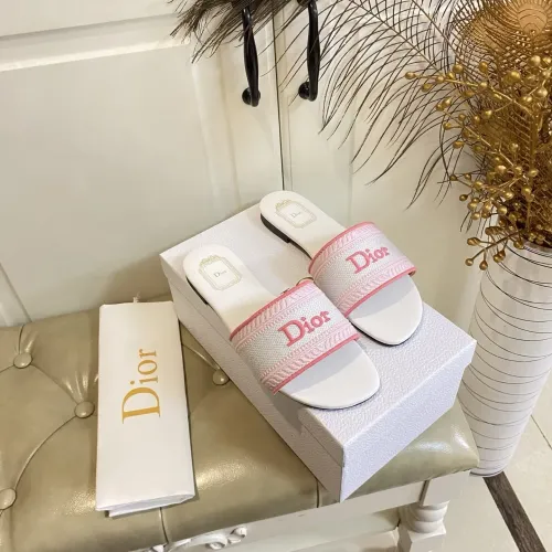 Wholesale Christian Dior Slippers For Women #1441490 $96.00 USD, Wholesale Quality Replica Christian Dior Slippers