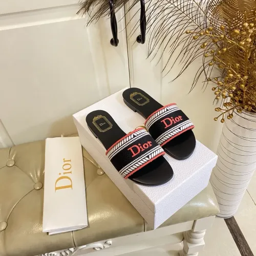 Wholesale Christian Dior Slippers For Women #1441491 $96.00 USD, Wholesale Quality Replica Christian Dior Slippers
