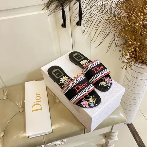 Wholesale Christian Dior Slippers For Women #1441492 $96.00 USD, Wholesale Quality Replica Christian Dior Slippers