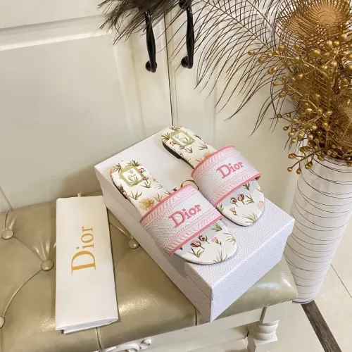 Wholesale Christian Dior Slippers For Women #1441493 $96.00 USD, Wholesale Quality Replica Christian Dior Slippers