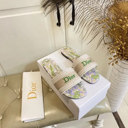 Wholesale Christian Dior Slippers For Women #1441495 $96.00 USD, Wholesale Quality Replica Christian Dior Slippers
