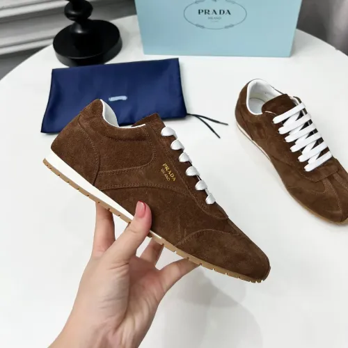 Wholesale Prada Casual Shoes For Women #1441504 $100.00 USD, Wholesale Quality Replica Prada Casual Shoes