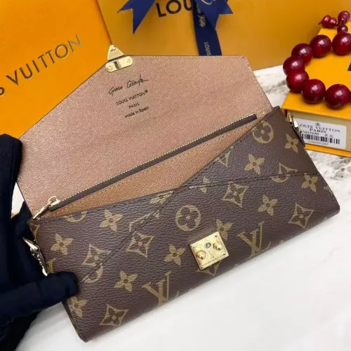 Replica Louis Vuitton LV Long Wallets #1441505 $48.00 USD for Wholesale