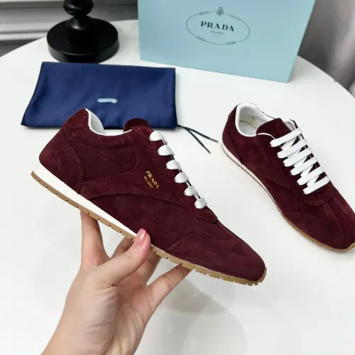 Wholesale Prada Casual Shoes For Women #1441507 $100.00 USD, Wholesale Quality Replica Prada Casual Shoes