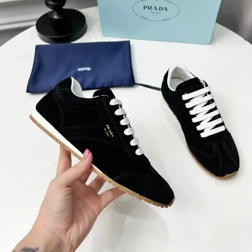 Wholesale Prada Casual Shoes For Women #1441512 $100.00 USD, Wholesale Quality Replica Prada Casual Shoes