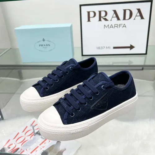 Wholesale Prada Casual Shoes For Women #1441531 $85.00 USD, Wholesale Quality Replica Prada Casual Shoes