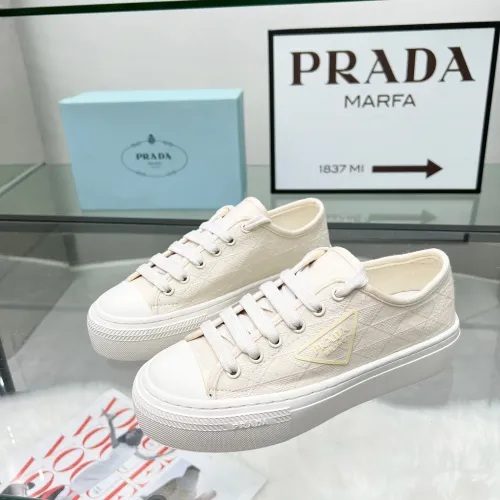 Wholesale Prada Casual Shoes For Women #1441534 $85.00 USD, Wholesale Quality Replica Prada Casual Shoes