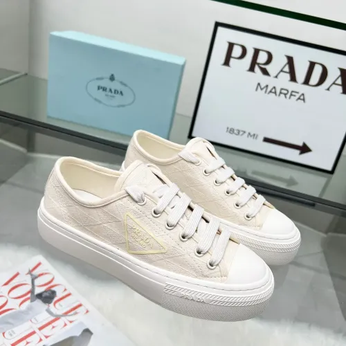 Replica Prada Casual Shoes For Women #1441534 $85.00 USD for Wholesale