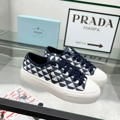 Replica Prada Casual Shoes For Women #1441537 $85.00 USD for Wholesale