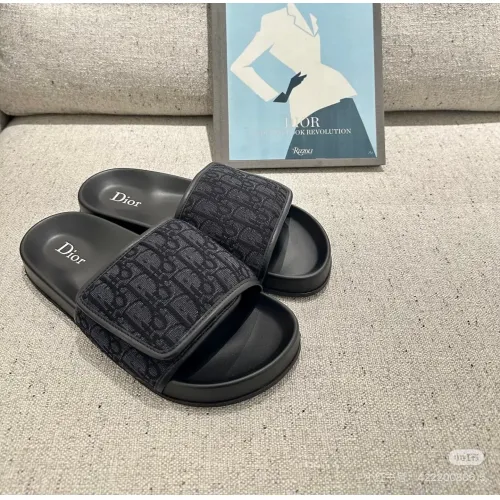 Wholesale Christian Dior Slippers For Men #1441541 $68.00 USD, Wholesale Quality Replica Christian Dior Slippers
