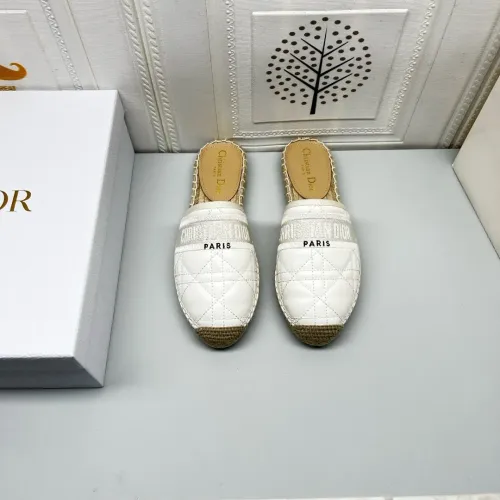 Replica Christian Dior Slippers For Women #1441546 $80.00 USD for Wholesale
