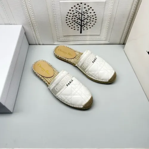 Replica Christian Dior Slippers For Women #1441546 $80.00 USD for Wholesale