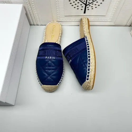 Wholesale Christian Dior Slippers For Women #1441547 $80.00 USD, Wholesale Quality Replica Christian Dior Slippers