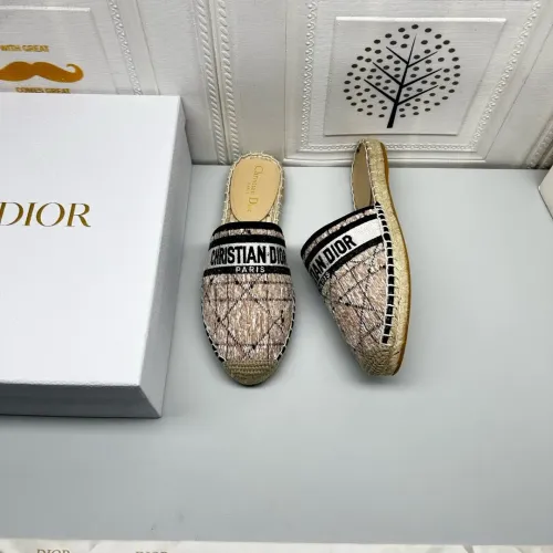 Wholesale Christian Dior Slippers For Women #1441549 $80.00 USD, Wholesale Quality Replica Christian Dior Slippers