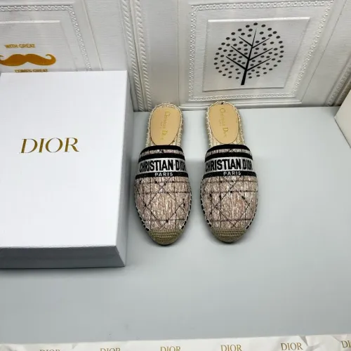 Replica Christian Dior Slippers For Women #1441549 $80.00 USD for Wholesale
